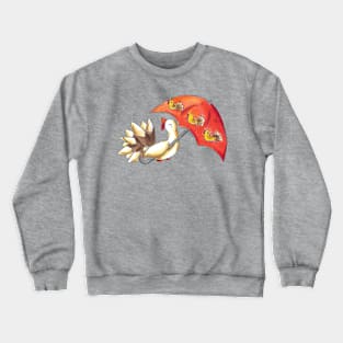 Turkey Day Duck Weather Crewneck Sweatshirt